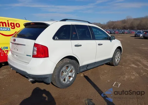 2013 Ford Edge Se из США, поврежденный, VIN 2FMDK3G9XDBB77639